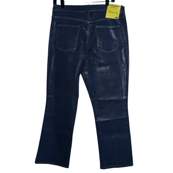 Circus NY Womens Hypnotized Straight High Rise Slim Jeans Size 30 Blue Denim - Picture 4 of 10